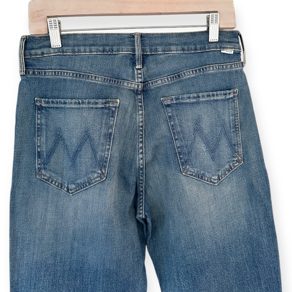 MOTHER • Dazzler Yoke Front Ankle Jean - Wander Dust - Picture 6 of 14